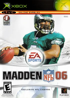 Madden NFL 06 (USA) box cover front